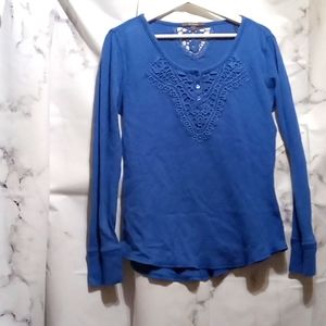 Po Pori blue thermal top Lg 💜💜💜